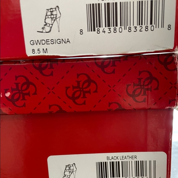 Guess Leather Gladiator Sandle Pumps - Picture 9 of 14